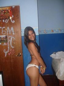 In real chubby teen