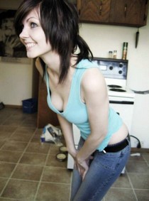 Hot novice selfshot photo