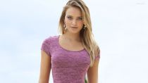 Teen bikini strip and